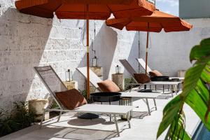 Patio nebo venkovní prostory v ubytování Palazzo Piccinno