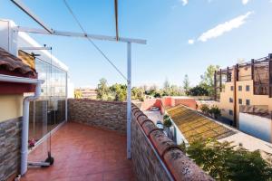 Balkón nebo terasa v ubytování BIO FUENGIROLA PENTHOUSE, south Terrace