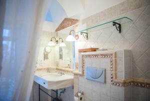 Koupelna v ubytování Art Boutique Hotel Bürgerhaus