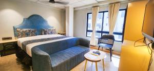 Postel nebo postele na pokoji v ubytování Hotel Nova Bling