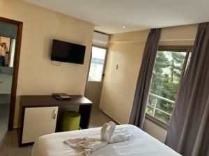 Postel nebo postele na pokoji v ubytování Oceana Mazagan Suites Hotel