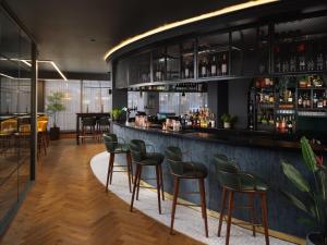 Lounge nebo bar v ubytování Malmaison Manchester Deansgate