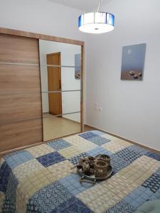 A bed or beds in a room at Villa Sevil