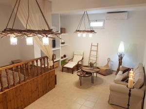 A seating area at Villa Sevil