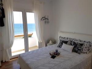 A bed or beds in a room at Villa Sevil