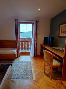 Postel nebo postele na pokoji v ubytování Hotel Kollerhof
