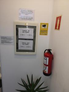 Certifikát, hodnocení, plakát nebo jiný dokument vystavený v ubytování Hostel de las Facultades