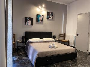 Postel nebo postele na pokoji v ubytování Le Gorgoni b&b
