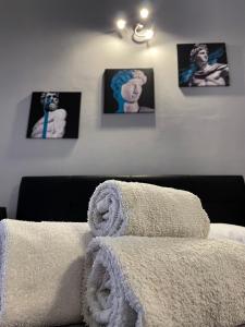 Postel nebo postele na pokoji v ubytování Le Gorgoni b&b