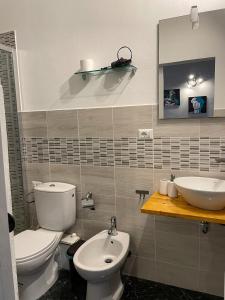 Koupelna v ubytování Le Gorgoni b&b