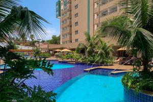Πισίνα στο ή κοντά στο Hospede-se colado no Thermas do Laranjais, no Olímpia Park Resort