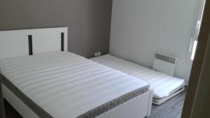Postel nebo postele na pokoji v ubytování TY BIHAN - T2 - Wifi - Parking - Terrasse