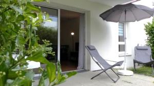 Zahrada ubytování TY BIHAN - T2 - Wifi - Parking - Terrasse