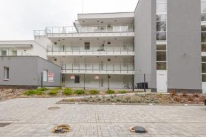 Budova, v ktorej sa apartmán nachádza
