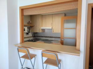 Kuchyň nebo kuchyňský kout v ubytování Apartamento Lajarraga Familias y parejas + 7 fotografií