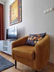 Telewizja i/lub zestaw kina domowego w obiekcie Brokilon House