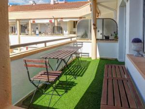 Balkón alebo terasa v ubytovaní Clarimar Duplex by Hello Homes Sitges