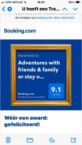 a screenshot of a website with a picture in a frame at Adventures with friends & family stay only or learn to set sail with skipper Casey in Hoorn