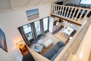 Khu vực ghế ngồi tại AMW8d Ferienhaus Moin