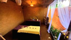 a small room with a table and a window at Selnara Private Luxury Villa and Ayurveda Spa in Bentota