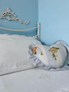 Postel nebo postele na pokoji v ubytování SALGE b&b RESIDENZA DI CHARME