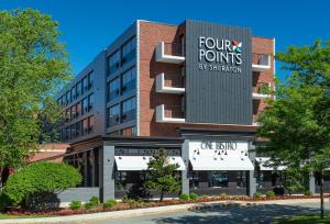 un rendu de quatre points par le bâtiment Sheraton dans l'établissement Four Points by Sheraton Norwood Conference Center, à Norwood