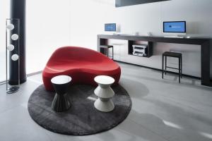 Istumisnurk majutusasutuses Novotel Suites Genève Aéroport
