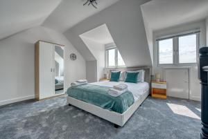 Postel nebo postele na pokoji v ubytování Aryas Homes Oxford - Headington