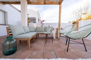 Posezení v ubytování Casa Marisa en Riumar