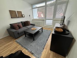 Posezení v ubytování Apartmán Luhačovice III.