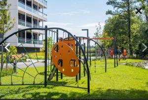 Detský kútik v ubytovaní Apartament Zielony Zakątek Wrocław free parking, ochrona