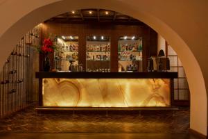 Lounge nebo bar v ubytování La Hostería Boutique Hotel