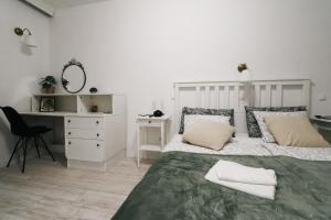 Кровать или кровати в номере Starlight House