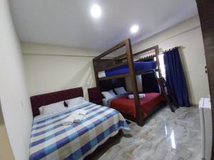 Letto o letti in una camera di Hotel Villa