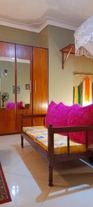 Katil atau katil-katil dalam bilik di Aivilo Home