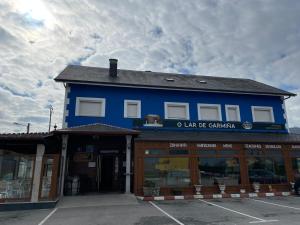 O edifício em que a casa de hóspedes se localiza