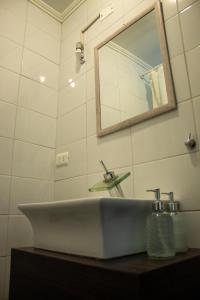 Koupelna v ubytování Hostal Casa Alegre