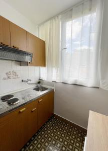 Kuchyň nebo kuchyňský kout v ubytování Apartman Barićevi dvori