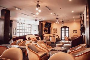 Posezení v ubytování Hotel María Bonita Chihuahua