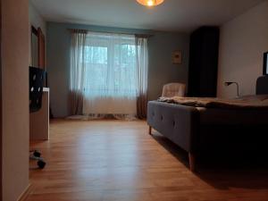 TV a/nebo společenská místnost v ubytování Apartmán Dvořák 194 pod Svatou horou