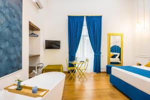 A bed or beds in a room at L'Angolo d'o core