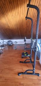 Fitness centrum a/nebo fitness zařízení v ubytování Casa Cari