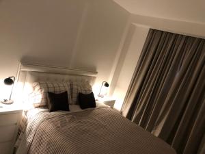 Un pat sau paturi într-o cameră la Lo de Chany