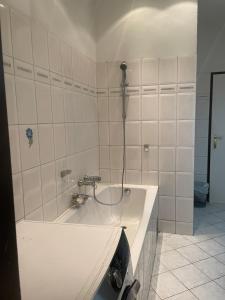 Koupelna v ubytování U6 Schöpfwerk Home