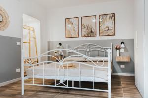 Postel nebo postele na pokoji v ubytování La casetta dei Sogni