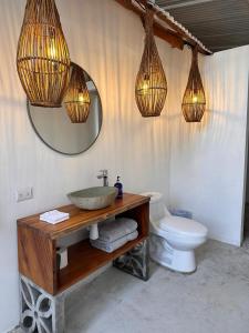 Baðherbergi á Curiol Boutique Hotel & Lounge