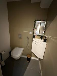 Koupelna v ubytování Studio du fief
