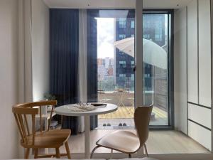 Zona de estar de Urbanstay Myeongdong
