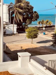 a view of the beach from a house at Casa en Punta Barandua in Punta Blanca