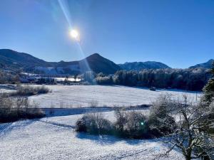 Tateful apartment in Schliersee през зимата